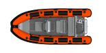 Semi-rigide Highfield Patrol 540 Couleur : ORG - Orange - Orange