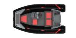 Semi-rigide Highfield Sport 300 Couleur : BGR - Black Grey Red / Noir, Gris et Rouge